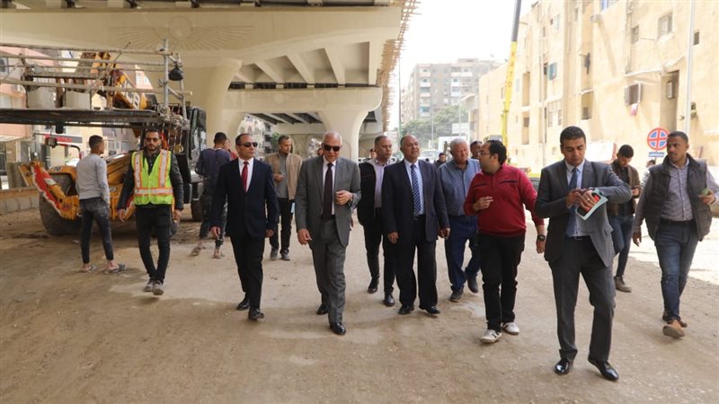محافظ الجيزة في جولة