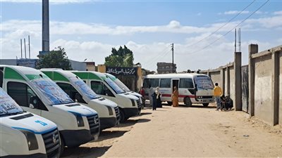 صحة الإسماعيلية تنظم قافلة طبية بالسويدات بالقصاصين (صور) 