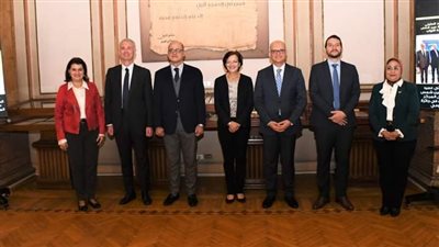 وفد البنك الأوروبي للاستثمار والاتحاد من أجل المتوسط يزور جامعة عين شمس 