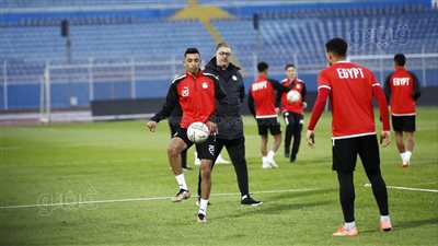 المنتخب الأوليمبي يخوض مرانه استعدادا لمواجهة زامبيا (صور) 