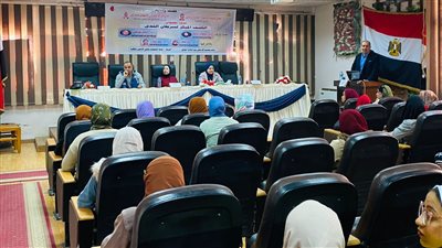 ندوة تعريفية عن الكشف المبكر لسرطان الثدي بكلية التربية الرياضية بجامعة الزقازيق