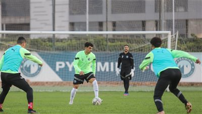 بيراميدز يبدأ استعداداته لمواجهة إنبي بكأس الرابطة 