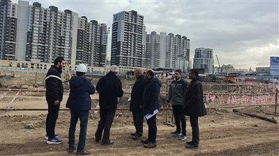 مسئولو الإسكان في جولة تفقدية بمشروعات تطوير منطقة مثلث ماسبيرو بالقاهرة