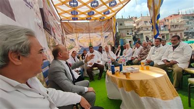 قافلة بيطرية بقرية الغزالي في فاقوس بالشرقية 