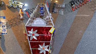 البيئة تحتفل بشهر رمضان بتصميم فانوس من المخلفات 