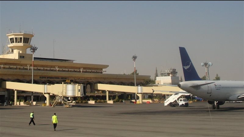 مطار حلب، فيتو 