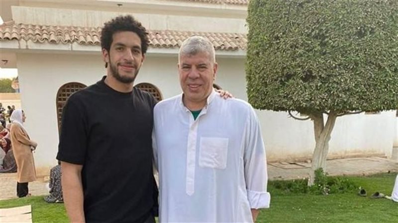 مصطفي شوبير مع الكابتن