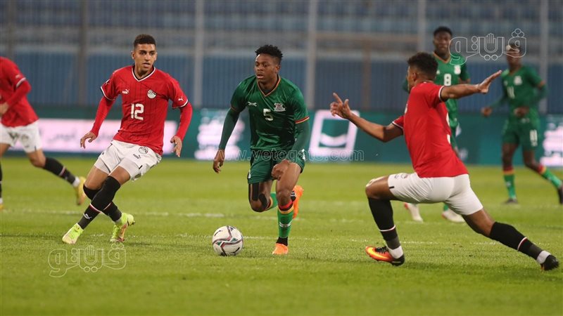  منتخب مصر وزامبيا