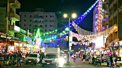 شاهد بهجة رمضان في شوارع وأسواق مطروح 