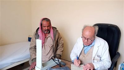 الكشف على 68 مريضا في قافلة سكانية بشمال سيناء 