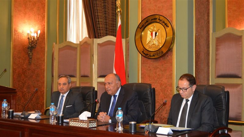 وزير الخارجية سامح