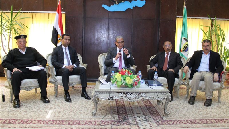 محافظ الفيوم في المجلس