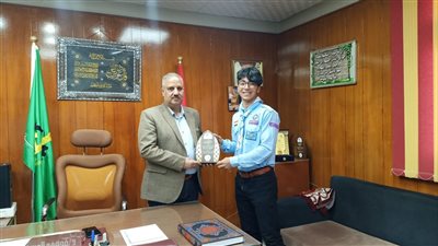 شباب القليوبية تكرم عشيرة جوالة لفوزهم بالمستوى الأول عربيا