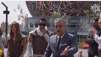 تعليقات كوميدية لرامز جلال على افتتاح محمد رمضان لـ 