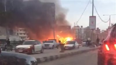 12 صورة ترصد حريقا نشب في أكبر شادر فوانيس بالمنصورة