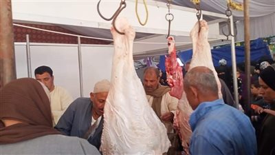 إقبال كثيف على معارض أهلا رمضان بأطفيح (صور)