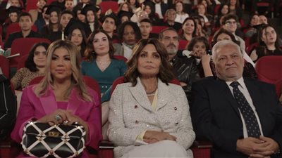 ظهور بوسي شلبي بشخصيتها الإعلامية في أولى حلقات مسلسل جميلة