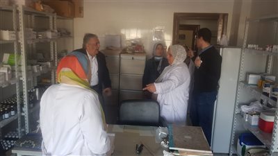 وكيل صحة الدقهلية يتفقد وحدة طب الأسرة بشاوة وعيادة التأمين الصحى