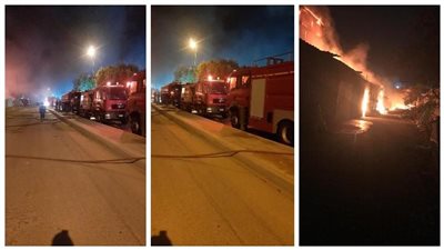 تفاصيل أخطر 4 ساعات بحريق مصنع العبور، 3 محافظات تشارك وأسطول سيارات إطفاء تمنع الكارثة 