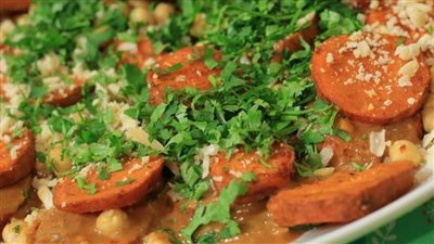 طريقة عمل سلطة البطاطا الحلوة من الشيف غادة 