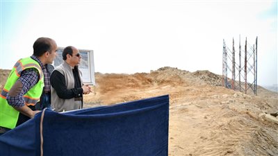  8 صور ترصد جولة السيسي التفقدية اليوم.. محور المستشار عبد المجيد محمود الأبرز