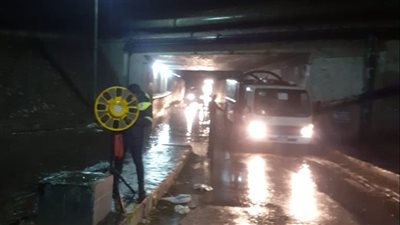 أمطار غزيرة بالقليوبية وطقس غير مستقر والمحافظة تعلن الطوارئ (صور)