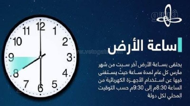 فعاليات «ساعة الأرض»،