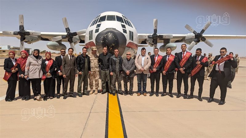 وفد طلاب جامعة المنوفية،
