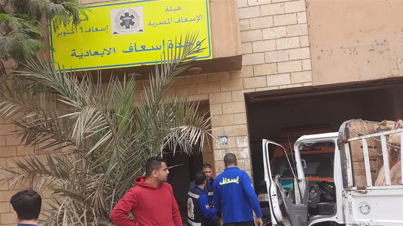 حادث وحدة إسعاف الإبعادية