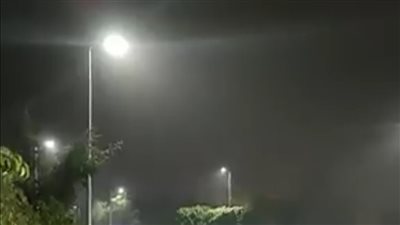  نشاط رياح محملة بالأتربة في محافظة الأقصر (صور)