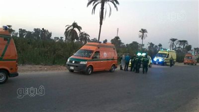 إصابة 5 أشخاص في حادث مروري بالطريق الصحراوي الغربي بالمنيا