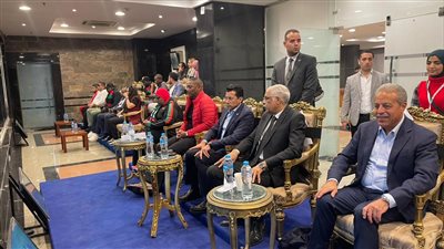 وزير الرياضة يدعم المنتخب الوطني أمام مالاوي في تصفيات أمم إفريقيا