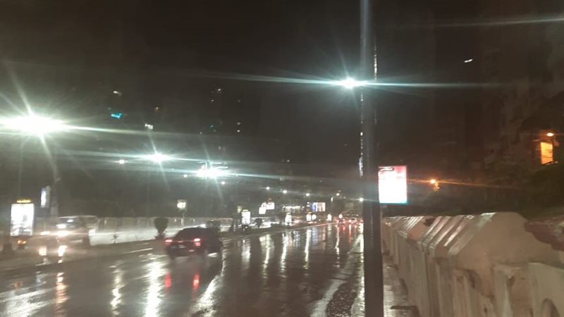 أمطار غزيرة على محافظة