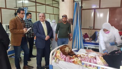 وكيل صحة الدقهلية يتفقد مستشفى جمصة المركزي والإسعاف 