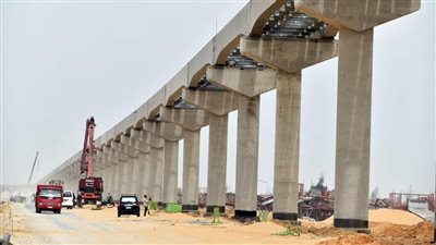 خريطة التحويلات المرورية لتنفيذ مشروع المونوريل خط 6 أكتوبر