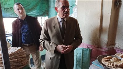 محافظ كفر الشيخ يقود حملة على المخابز (صور)