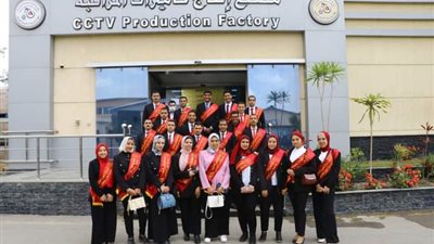  جامعة عين شمس في ضيافة الشركة العربية العالمية للبصريات