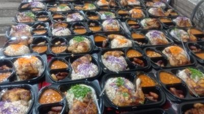 2100 وجبة إفطار يوميا لدعم الأسر الأولى بالرعاية خلال شهر رمضان بسوهاج 