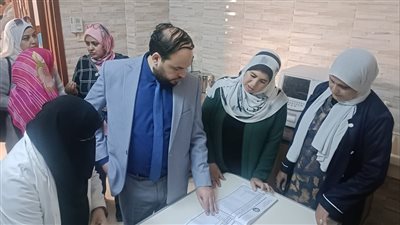 وكيل صحة الإسماعيلية يتابع انتظام سير العمل في مركز المشورة وبنك الدم (صور) 