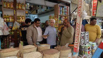 حملة تموينية لضبط ومراقبة الأسواق والأسعار في الإسماعيلية 
