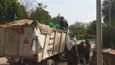 سكرتير مدينة الأقصر: رفع 1116 طن قمامة على مدار أسبوع 
