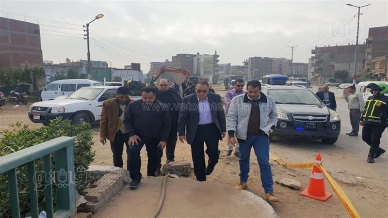 حدوث تسريب بخط الغاز