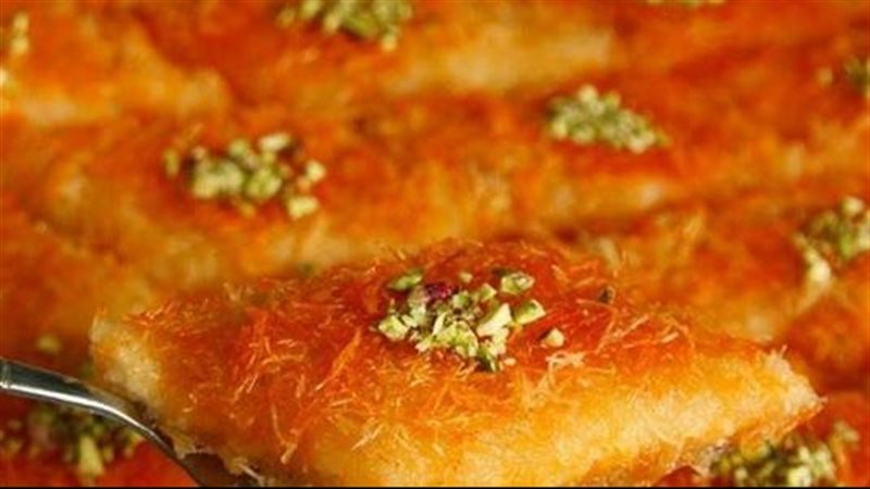 الكنافة بالقرفة،
