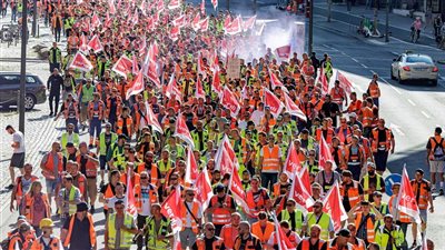 الإضرابات تشلّ حركة النقل في ألمانيا