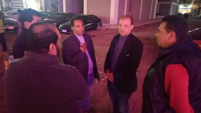 رئيس مناخ بورسعيد يتابع ميدانيا فرق الجمع المنزلي بمشروع 