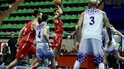 رجال سلة الأهلي، يفوز على الاتصالات في ثاني جولات ربع نهائي الدوري