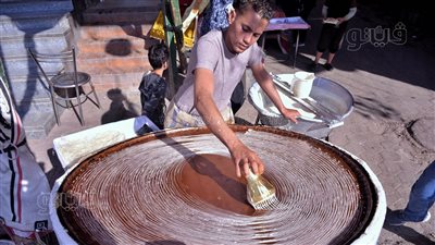 كنافة زمان، أشهر كنفاني في مصر القديمة يكشف سر الصنعة (فيديو وصور)