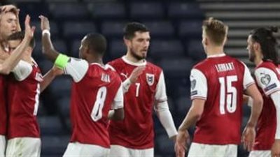 تصفيات أوروبا، النمسا تفوز على إستونيا وتتصدر المجموعة السادسة 