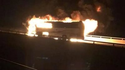 الجثث تفحمت ومن جنسيات مختلفة، لقطات جديدة لحادث حافلة المعتمرين بالسعودية (فيديو)