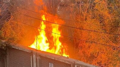 السيطرة على حريق مستشفى بشبيش المهجور بالغربية وقت أذان المغرب